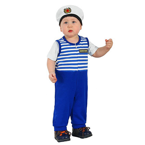 Костюм моряка для малышей, комбинезон